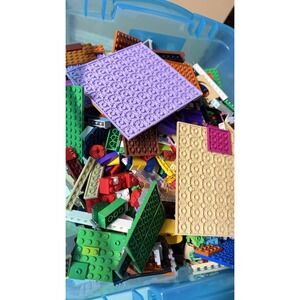 over 6lbs of mixed lego‎ pieces bricks mixed Pieces